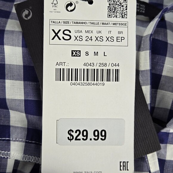 Gingham Checkered Dress - Picture 14 of 16